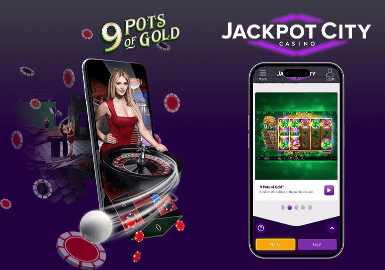 jackpotcity 9 pots of gold moviles