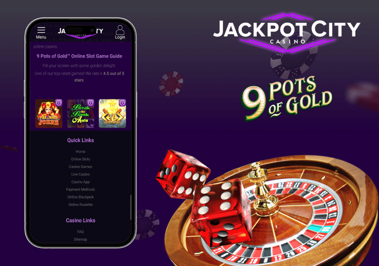 jackpotcity 9 pots of gold roulette