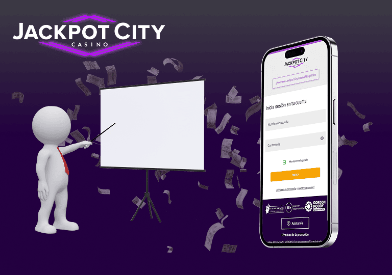 jackpotcity login como iniciar