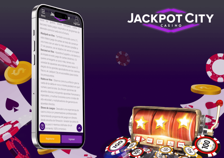 jackpotcity casino juegos