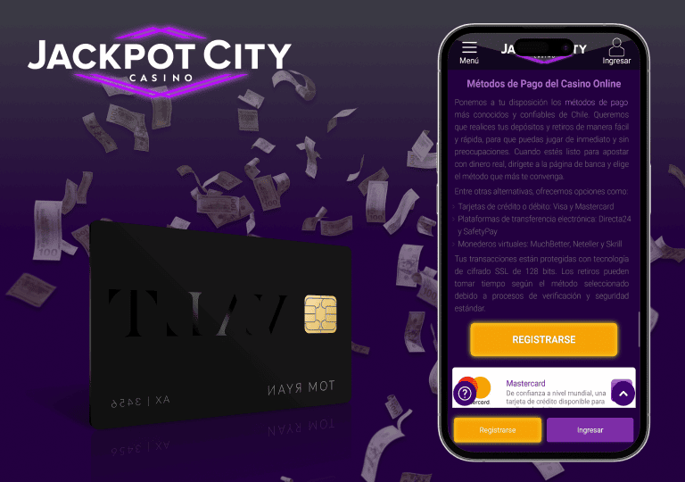 jackpotcity metodos pago