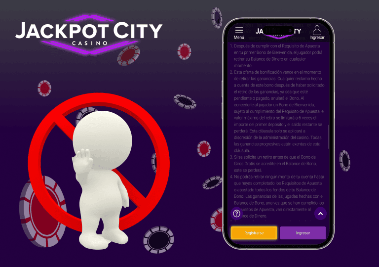 jackpotcity bonus terminos